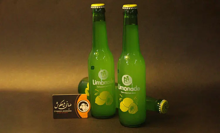 لیموناد شیشه‌ ای زمزم لیموناد شیشه‌ای زمزم