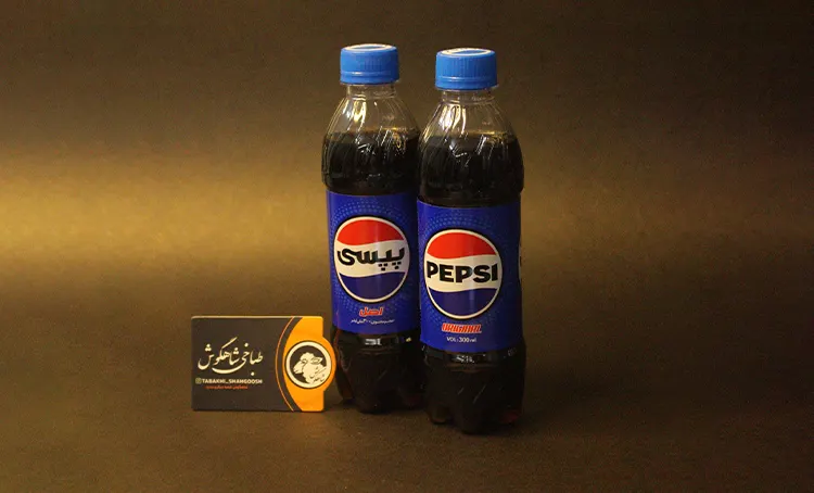 نوشابه پت یک نفره مشکی