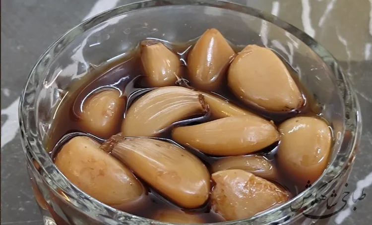 ترشی سیر طباخی شاهگوش