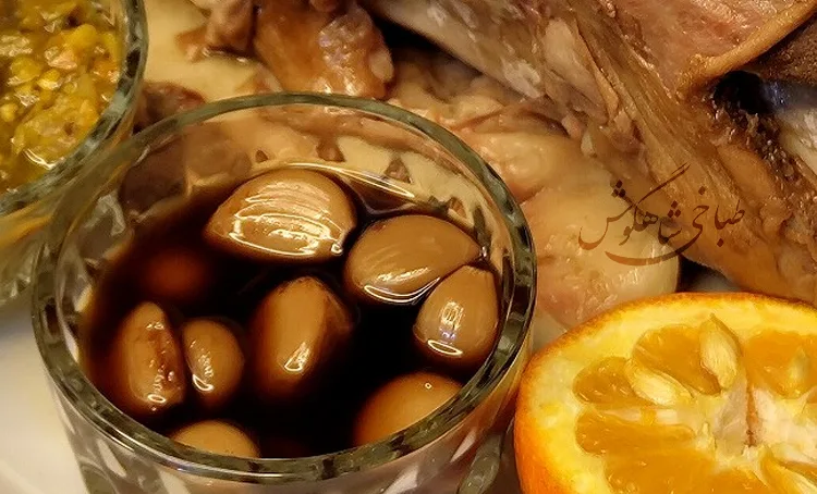 ترشی سیر طباخی شاهگوش