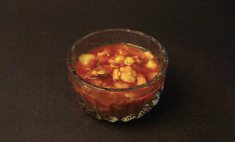 ترشی گوجه مشهدی شاهگوش