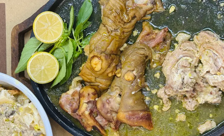 پاچه گوسفند طباخی شاهگوش