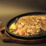 یک طرف کامل صورت گوسفندی